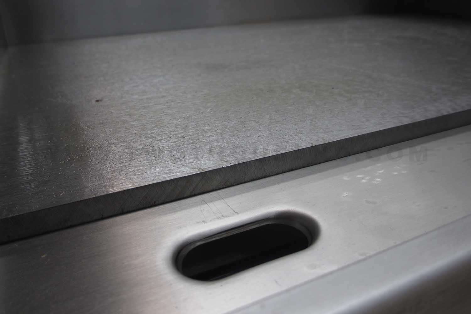 detail of Griddle hold