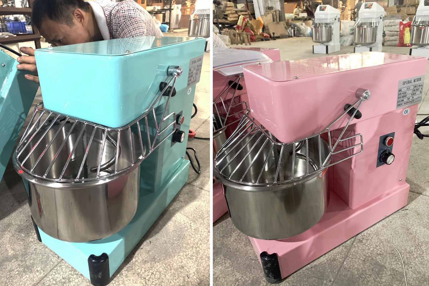 Colorful Dough Mixer