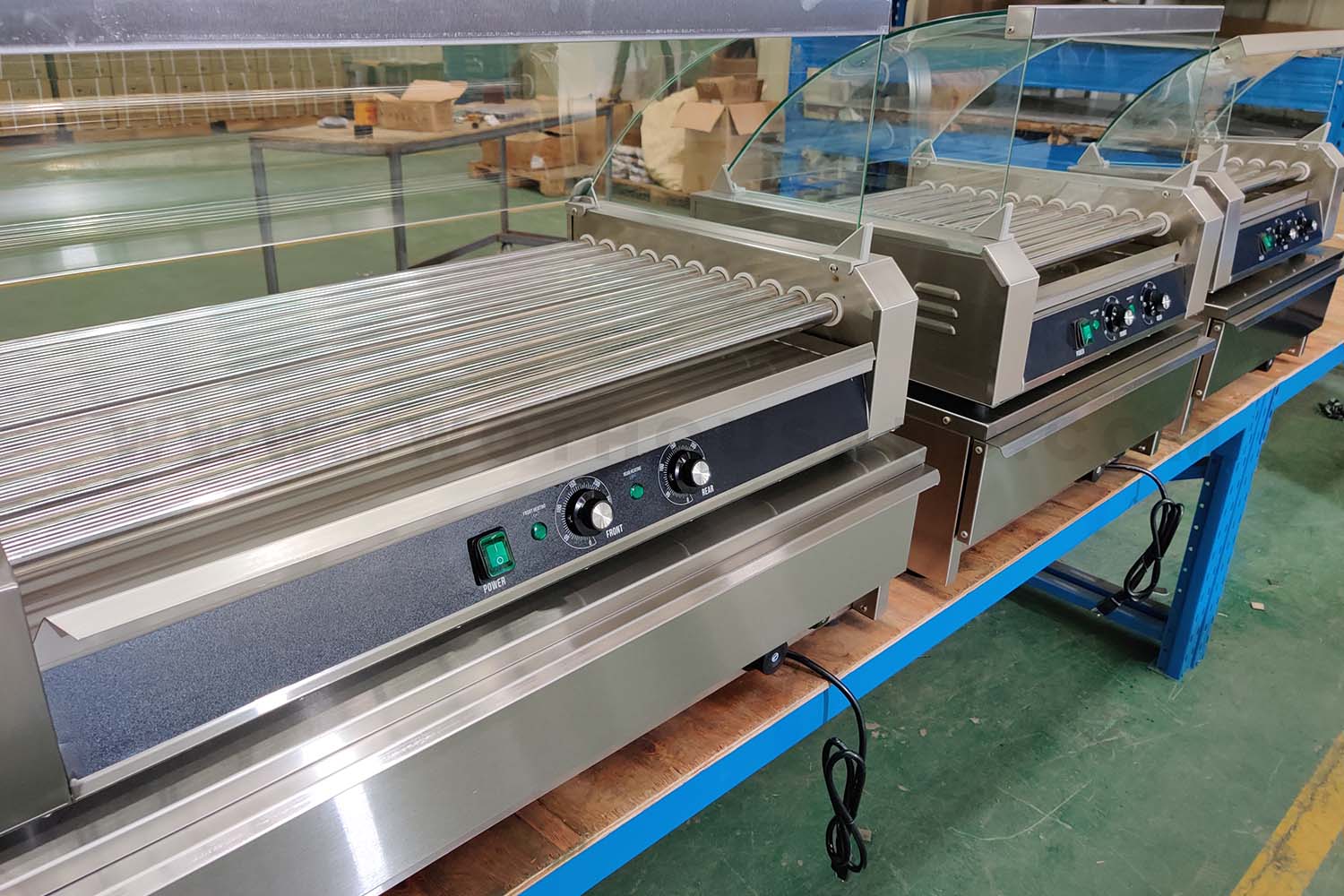 Hot Dog Roller Grill Production Line(5)