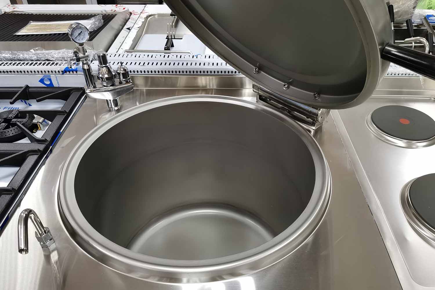 Commercial Boiling Pan(3)