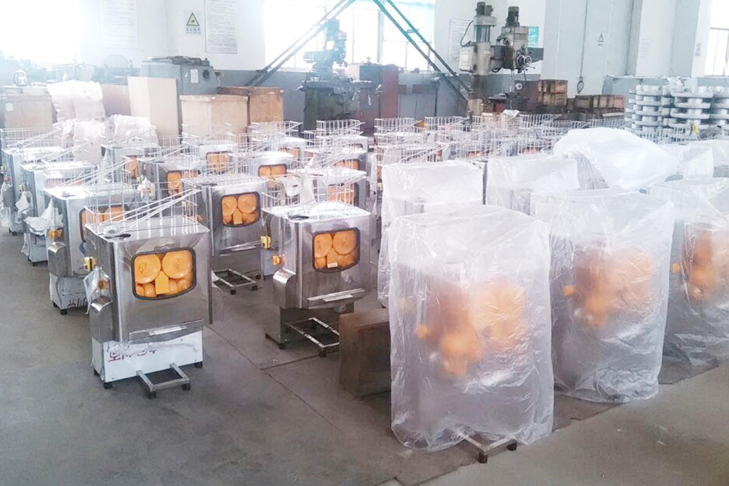 Commercial Orange Juice production line