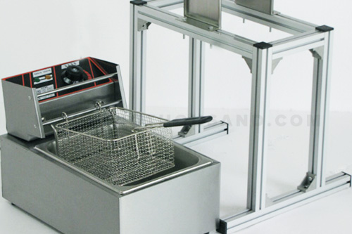 The Electric Fryer and The Shelf