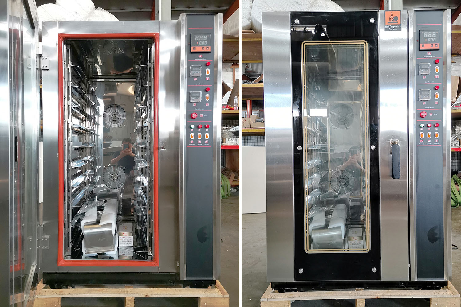 Gas Convection Oven TT-GO228C Inner View