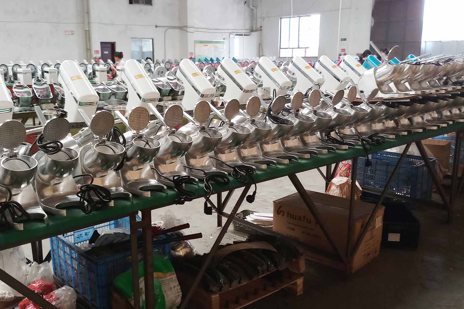Production Line of Ice Crusher Machine