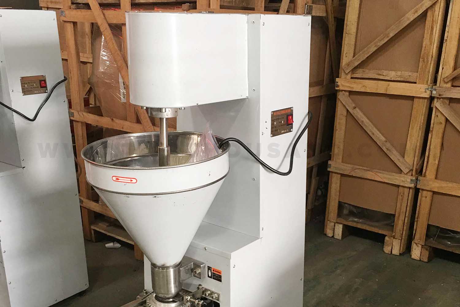 Side view of Commercial Meatball Maker