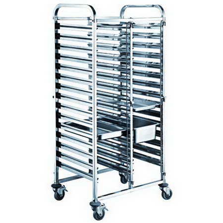 Stainless Steel Gastronorm Trolley TT-SP278C - Main View