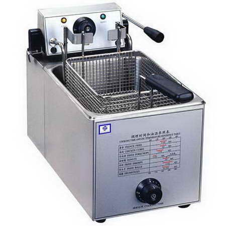 Counter Top Fryer - Single Basket, 8 Liters, 3200 Watt, TT-WE49C