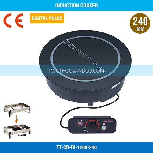 Countertop Induction Cooker Hob TT-CD-RI-1200-240 - Main View