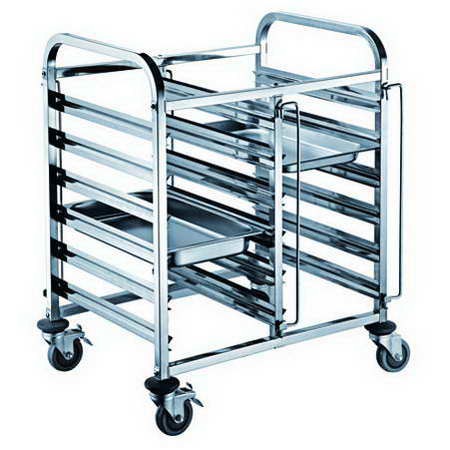 Stainless Steel Gastronorm Trolley TT-SP279D - Main View