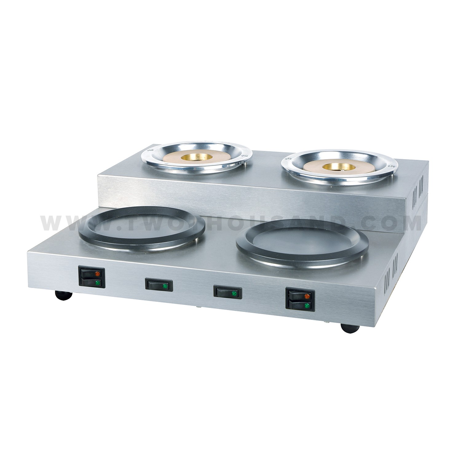 1 Burner 1 Warmer Parallel Electric Coffee Hot Plate Warmer TT-C26 Chinese  restaurant equipment manufacturer and wholesaler