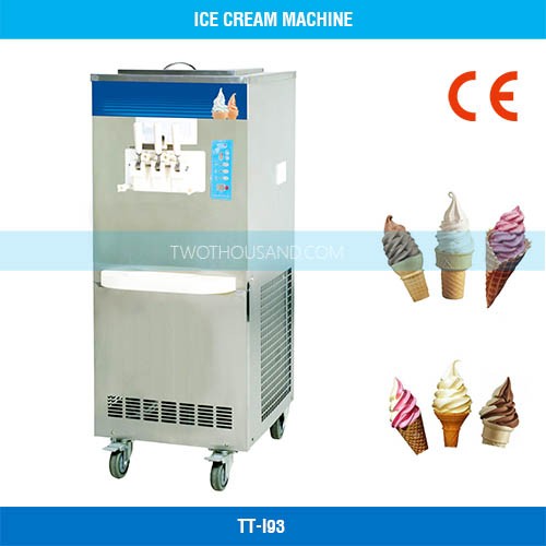 Ice Cream Machine - Three Flavor, 40 Liter/Hour, 2300 W, CE, TT-I93