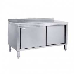 Stainless Steel Kitchen Work Cabinet TT-BC315C-3 - Main View