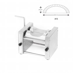  DEM-A15 Tabletop Dumpling Strombolis Maker Turnover Machine - Front View