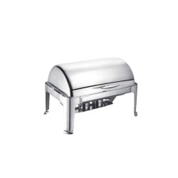 Rectangular Stainless Steel Roll Top Chafing Dish TT-YD-723D