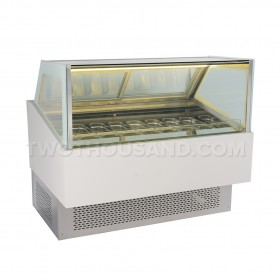 1430L X 1250H MM GN Pan Gelato Ice Cream Display Freezer TT-SP225B