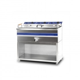 36 Liters Single Tank 9.7KW Electric Deep Fryer with Stand TTS-900-G