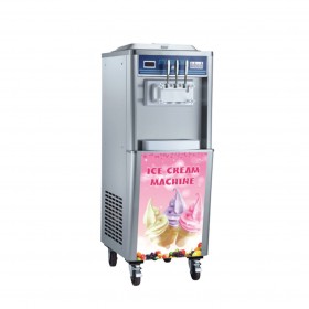 12-18 KG Per Hour Soft Serve Ice Cream Machine with 3 Dispensers TT-I73B