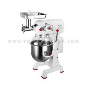 20L Gear Transmission CE with Guard and Meat Grinder Planetary Food Mixer B20F4