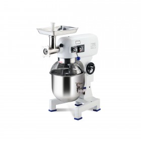 25L Gear Transmission CE with Guard and Meat Grinder Planetary Food Mixer B25F4