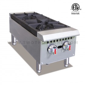 4 Burners 100000BTU/hr ETL Commercial Gas Hot Plate GHP-4