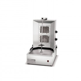 2 Burners Table Top Gas Commercial Shawarma Machine TT-WE1402A