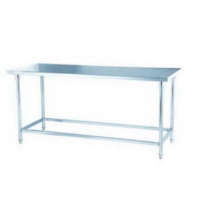 1800X700MM Round Tubes Stainless Steel Commercial Work Table TT-BC337F