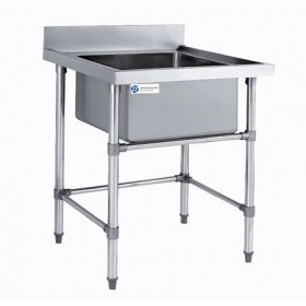 L600XW600 MM Single Stainless Steel Compartment Commercial Sink TT-BC307A-1