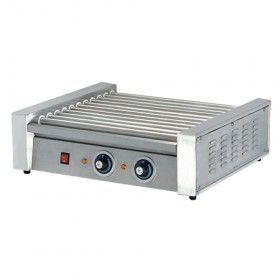 11 Rollers Stainless Steel Commercial Hot Dog Roller Grill TT-R10D