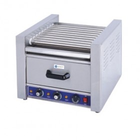 9 Rollers Commercial Hot Dog Roller Grill With Cabinet TT-R9