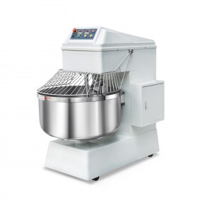 100L Belt and Gear Transmission CE Commercial Spiral Dough Mixer HS100S
