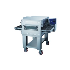 9.8Kw 50℃-300℃ CE Tabletop Electric Conveyor Pizza Oven NTE-2060