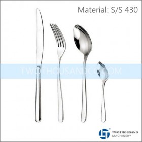 Stainless Steel Flatware Set - Knife, Fork and Spoon B004