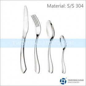 Stainless Steel Flatware Set - Knife, Fork and Spoon B005