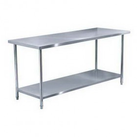 2200X700MM with Undershelf Stainless Steel Commercial Work Table TT-BC302H