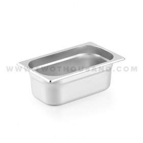 2.8L 1/4X4'' 265X162X100 MM Stainless Steel Steam Table Pan TT-814-4