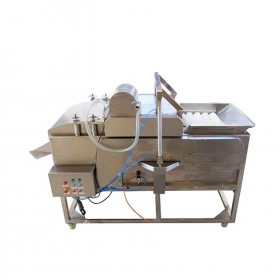 1.5-2 Ton/H 2050W Double Brush Vegetable Fruit Washing Machine TT-DC2000