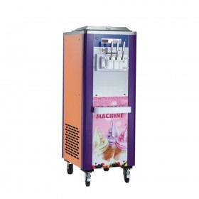 12-18 KG Per Hour 3 Dispenser Soft Serve Ice Cream Maker TT-I72B