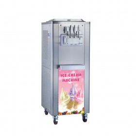 22-28 KG Per Hour Soft Serve Ice Cream Maker with 3 Dispensers TT-I82A