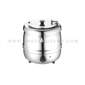 10L Silver Commercial Restaurant Electric Soup Kettle Warmer TT-K3A