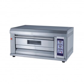 1 Deck 7KW 400℃ CE Front S/S Countertop Electric Pizza Oven TT-O39AP