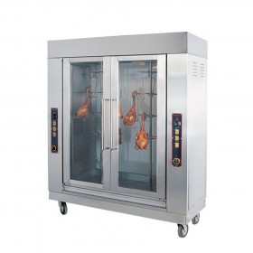 L1340 X H1600 MM 24 PCS Gas Commercial Chicken Rotisserie Oven TT-WE1093