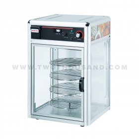 4 Layers L 550MM Commercial Rotating Pizza Warmer Display Case TT-WE52