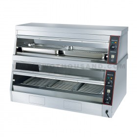 L 1800MM 2 Layers Commercial Hot Food Display Warmer TT-WE59B