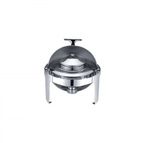 4.5L 470x470x335 MM Round  Stainless Steel Roll Top Soup Chafer TT-YD-722