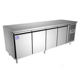 2230MM GN1/1 4 Door Commercial Undercounter Refrigerator TT-BC282C-1