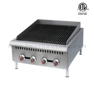 Commercial Gas Charbroiler Grill GCB-60 - Main View