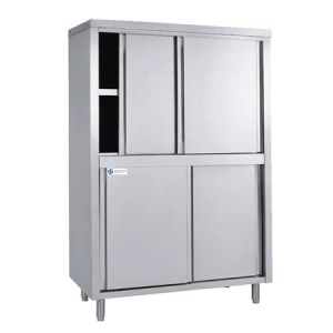 Upright Stainless Steel Kitchen Cabinet TT-BC318B - Main View
