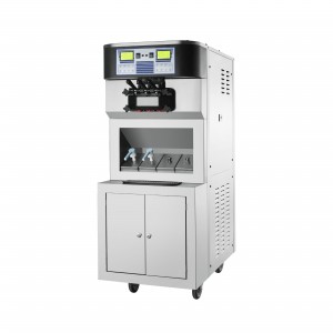 80L Air Pump Commercial Soft Serve Ice Cream Machine with Cabinet TT-I197B