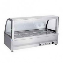 10 Pans Curved Glass Commercial Bain Marie Food Warmer TT-WE1209D