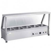 4 Pans Table Top Commercial Bain Marie Food Warmer TT-WE1207
